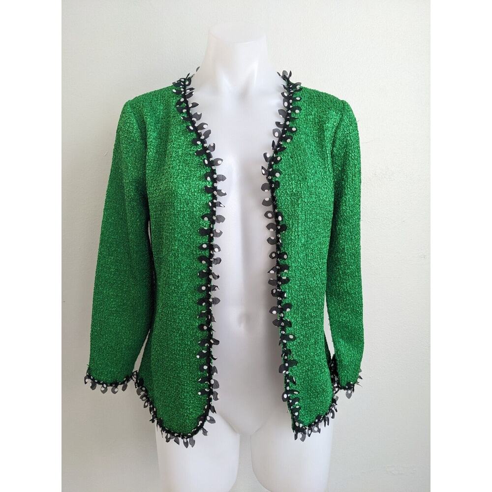 Berek Size Small Reversible Open Front Blazer Jac… - image 3